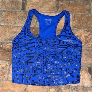 Calvin Klein Performance Blue Sports Bra